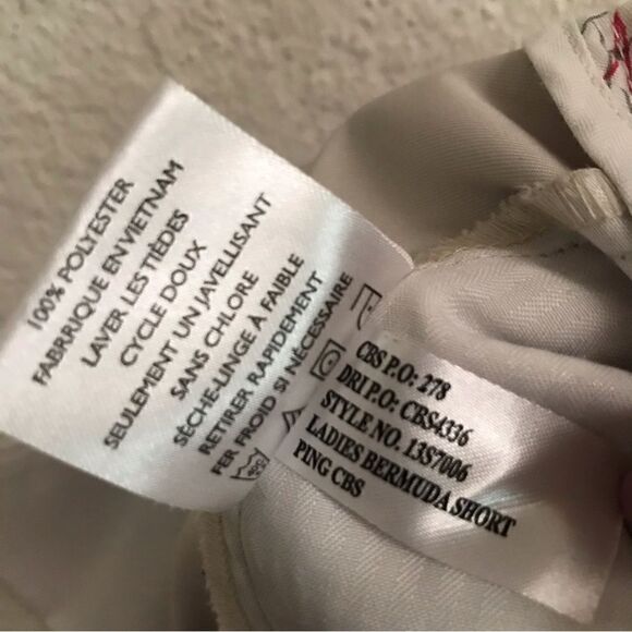 PING Cream Bermuda golf shorts 12 - Picture 6 of 6